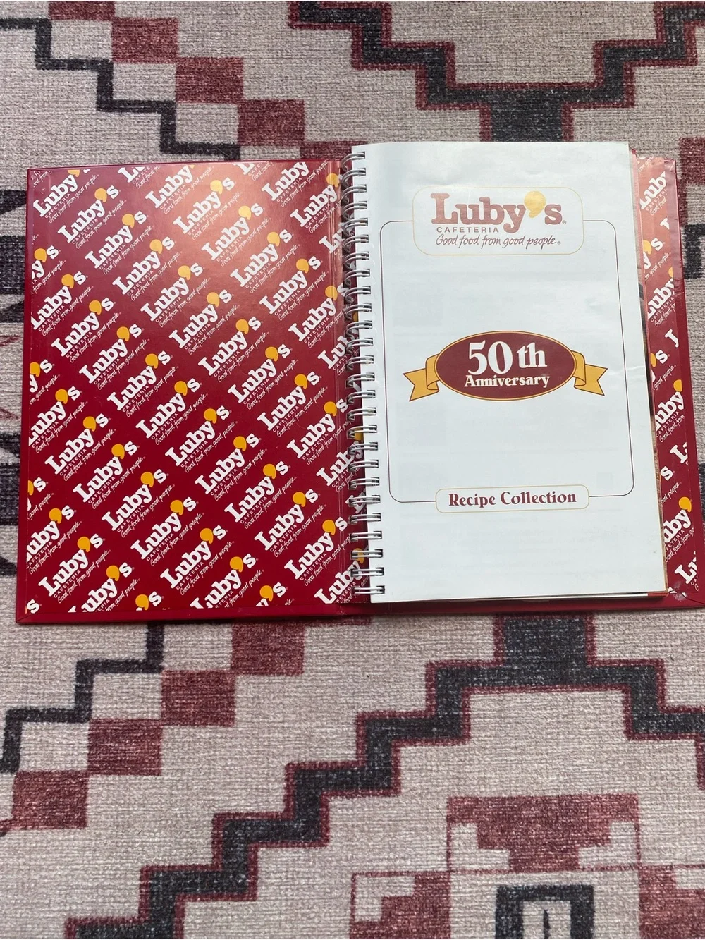 Vintage Luby's Cafeteria Cookbook Great Condition Rare